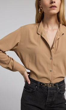 Venicia Blouse | Camel