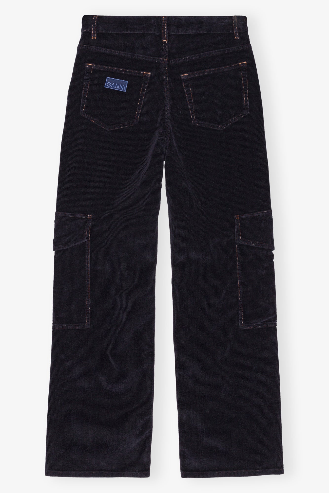 Washed Corduroy Cargo Pants | Sky Captain