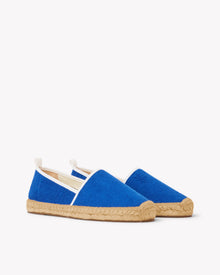 Women's Original Espadrille | Terry | French Blue - White - Women's Espadrilles - French Blue - White - Soludos - 