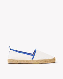 Women's Original Espadrille | Terry | White - French Blue - Women's Espadrilles - White - French Blue - Soludos - 