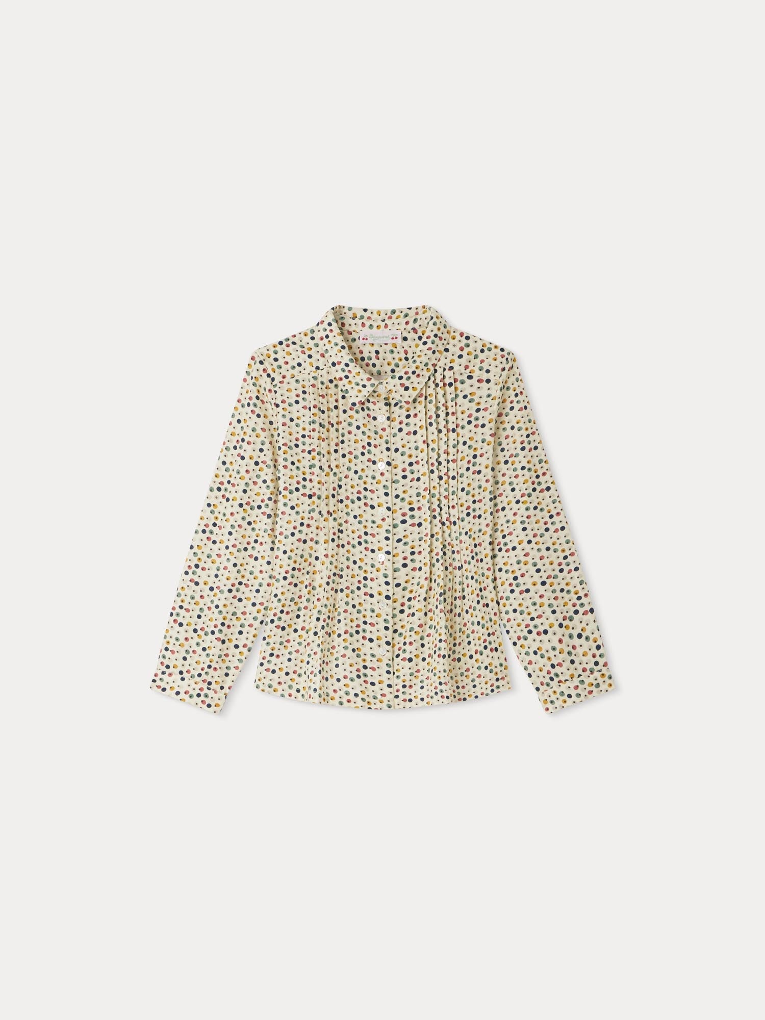 Girl | Myriam Pleated Blouse | Buttercup