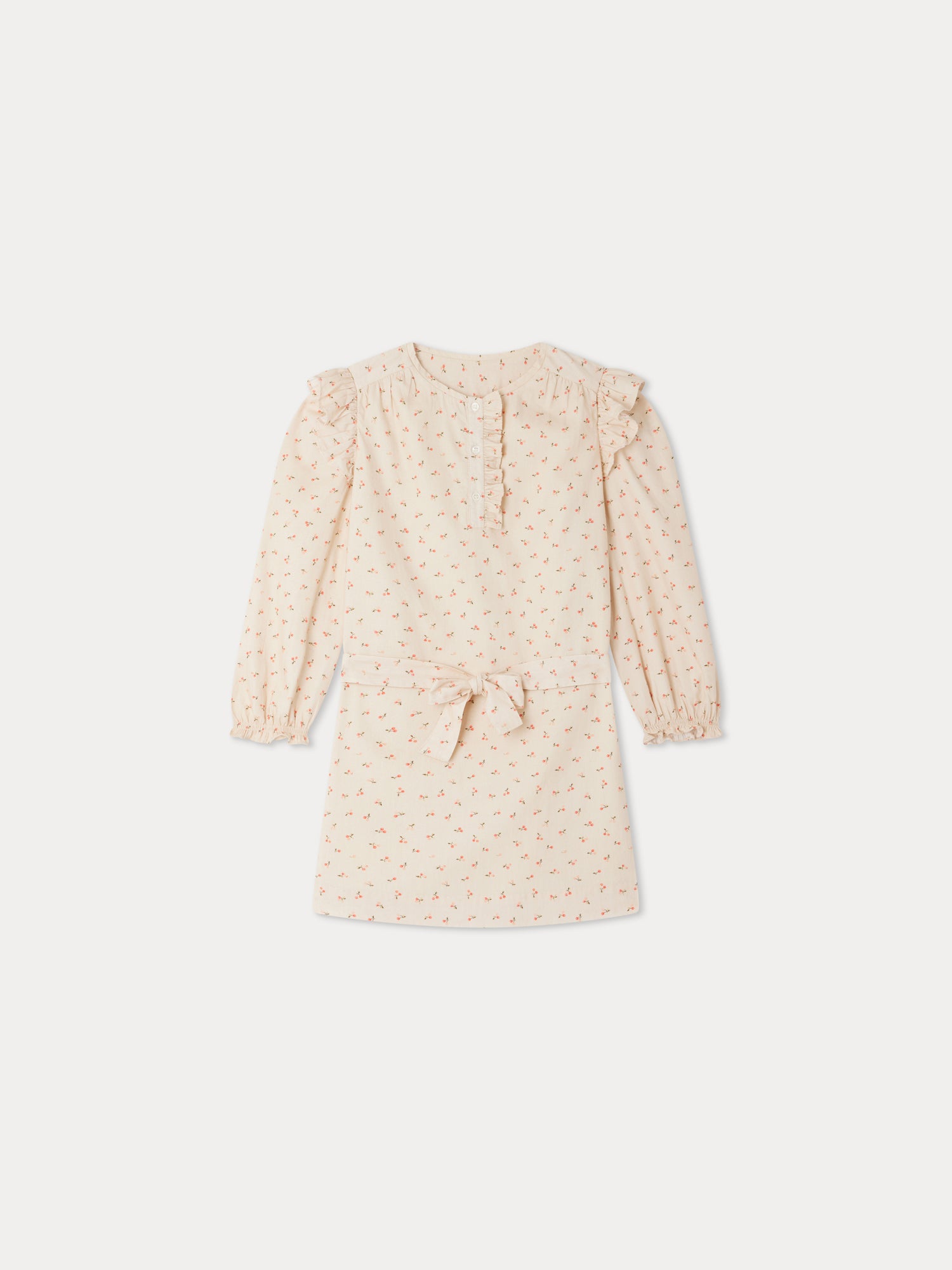 Girl | Tosca Cherry Print Dress | Light Pink