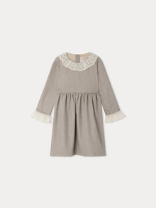 Girl | Flavie Dress With Embroidered Collar | Chip