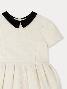 Girl | Godiva Jacquard Dress | Ivory
