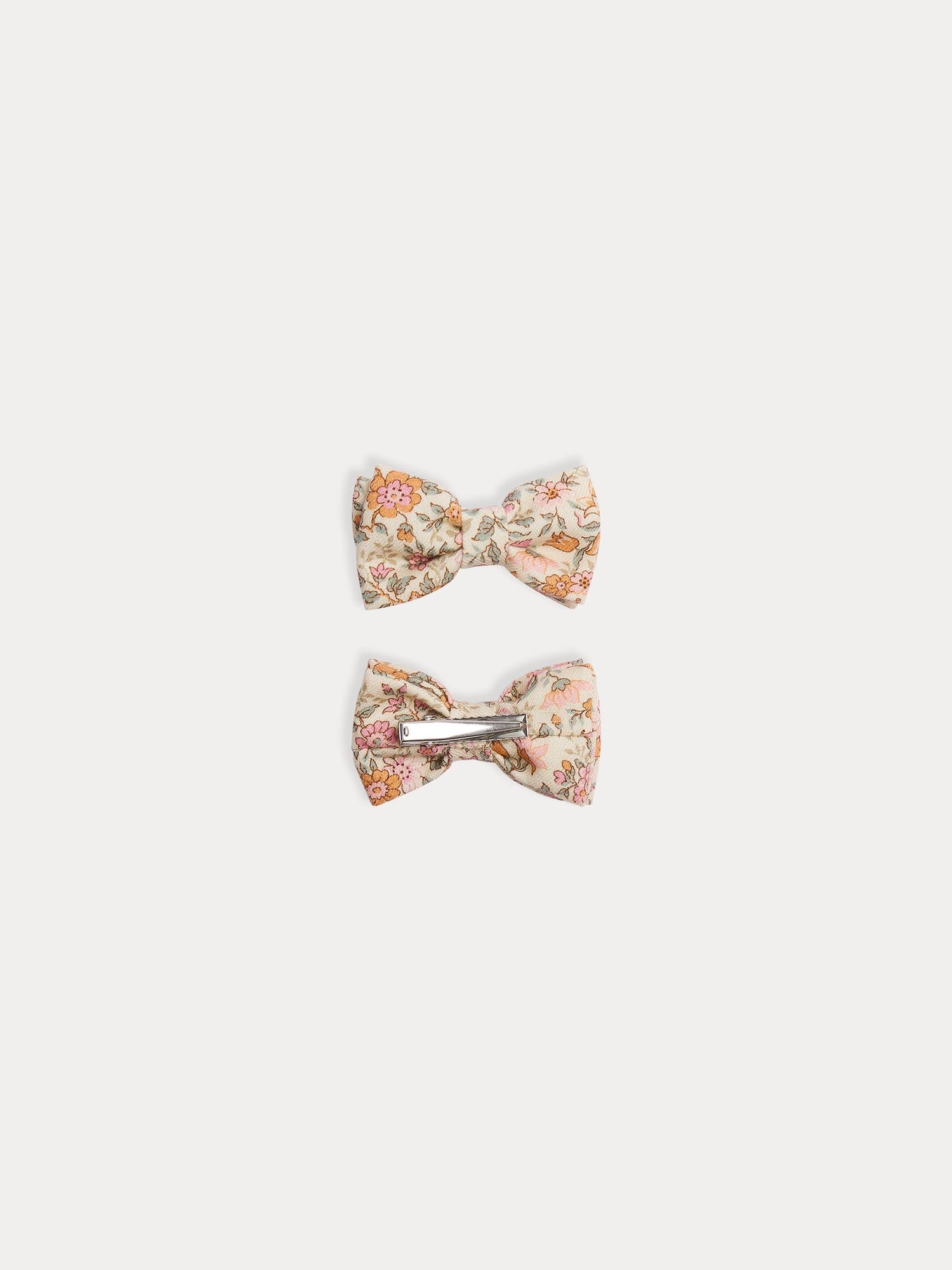 Girl | Tutu Barrette In Liberty Fabric | Baby Pink