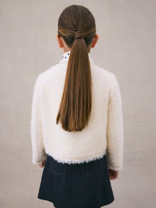 Girl | Giacinta Tweed Jacket | Ivory