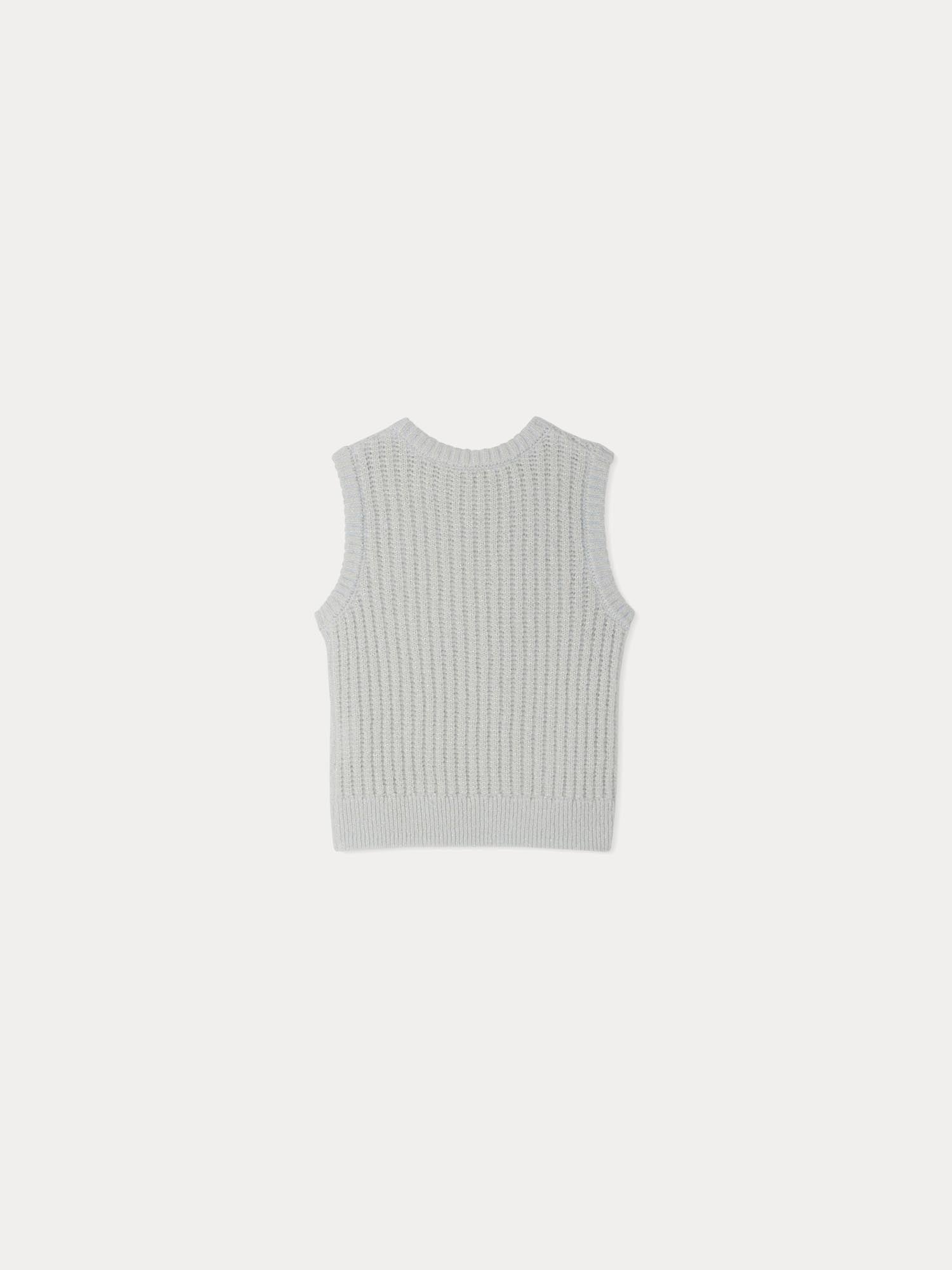 Girl | Gaia Wool And Cashmere Sweater | Aqua Blue
