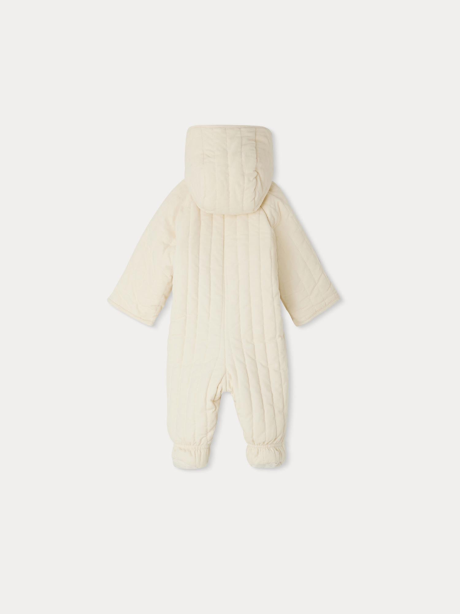 Unisex | Glad Quilted Snowsuit | Ivory