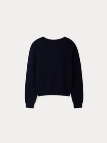 Women | Bonpoint X Vanessa Seward Guardino Wool Sweater | Ink