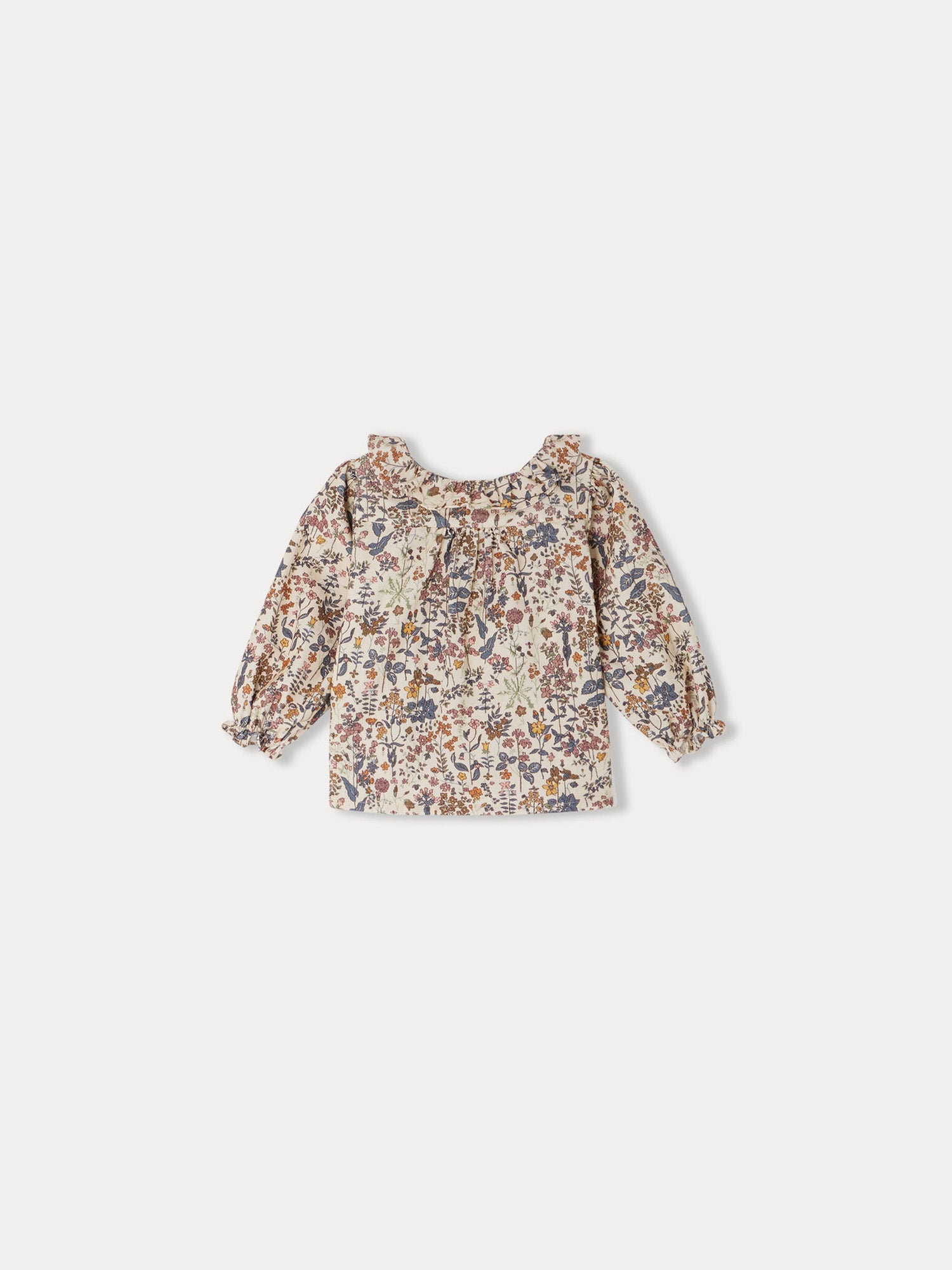 Girl | Gigi Velvet Liberty Fabric Blouse | Multicolor