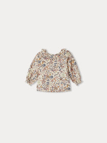 Girl | Gigi Velvet Liberty Fabric Blouse | Multicolor