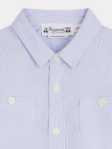 Boy | Mico Printed Shirt | Blue
