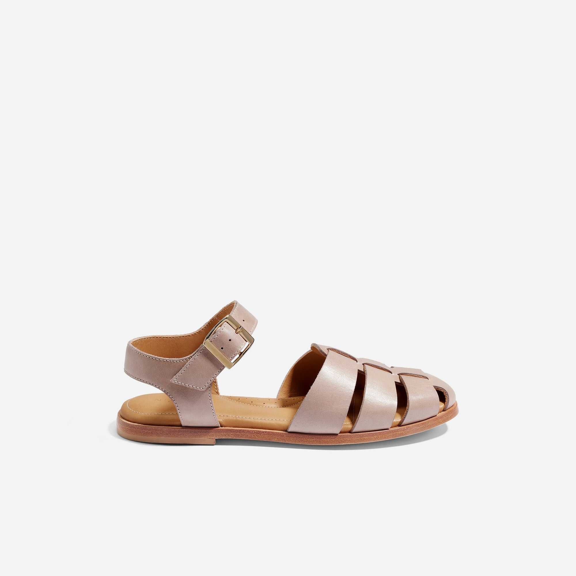 Womens | Mira Fisherman Sandal | Greige