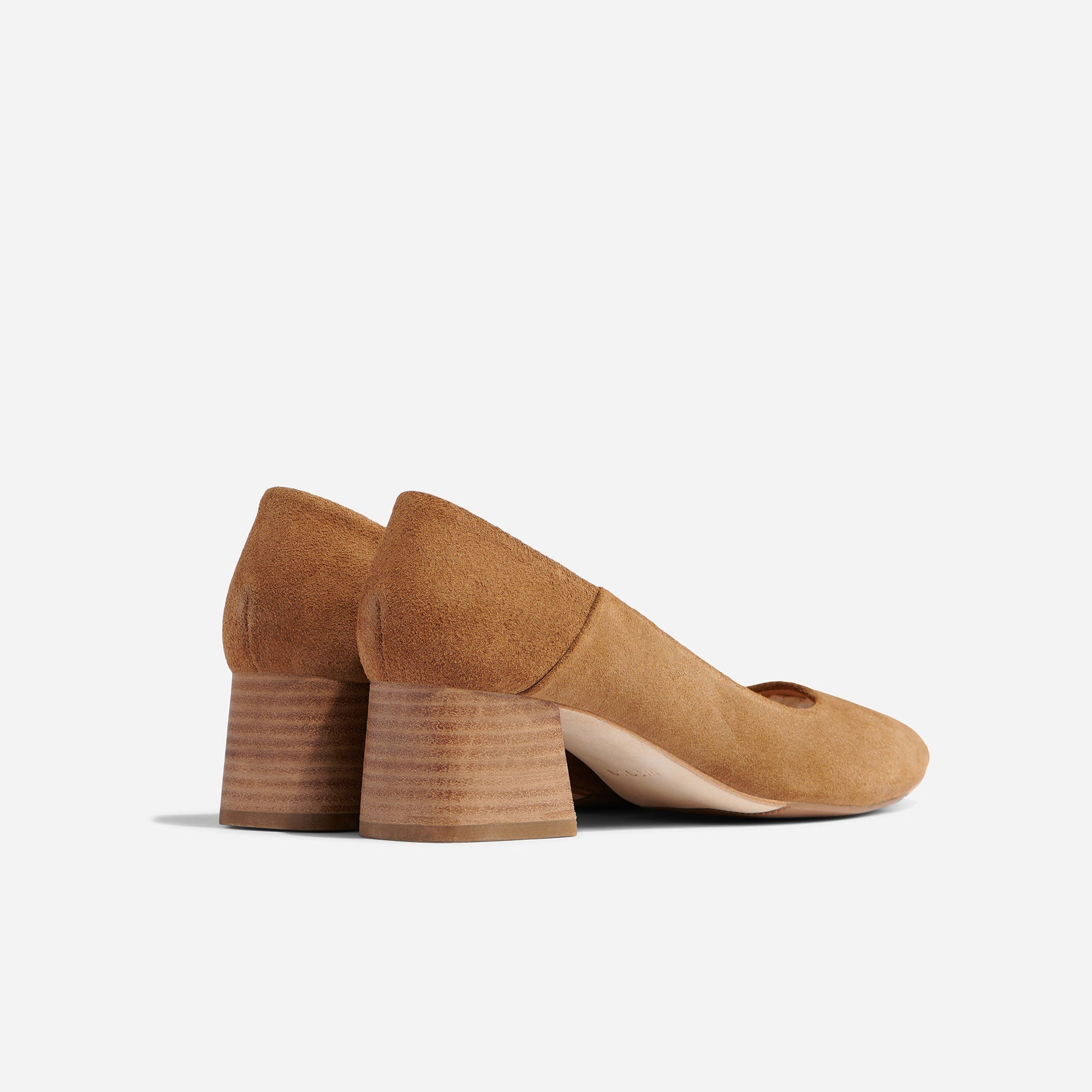 Womens | Fiorela Go-To Mid Heel | Taupe Suede