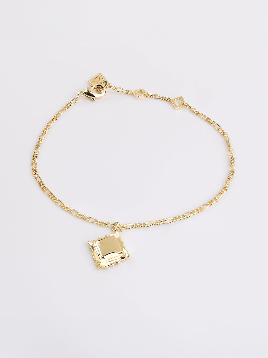 Ravioli Bracelet | 14K Gold Plated Brass