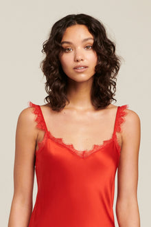 Sonata Silk Slip | Scarlet