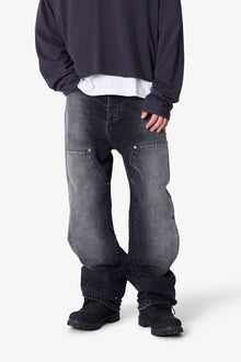 West Double Knee Denim | Black