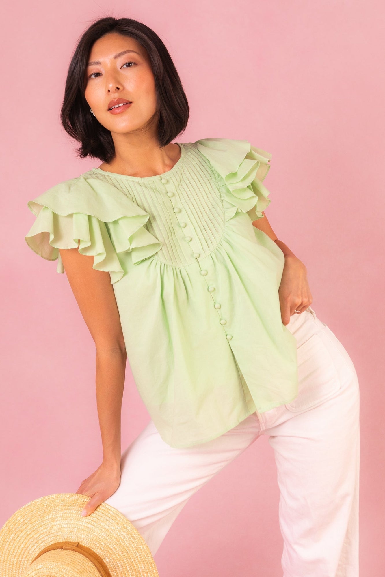 Women | Abigail Blouse | Green