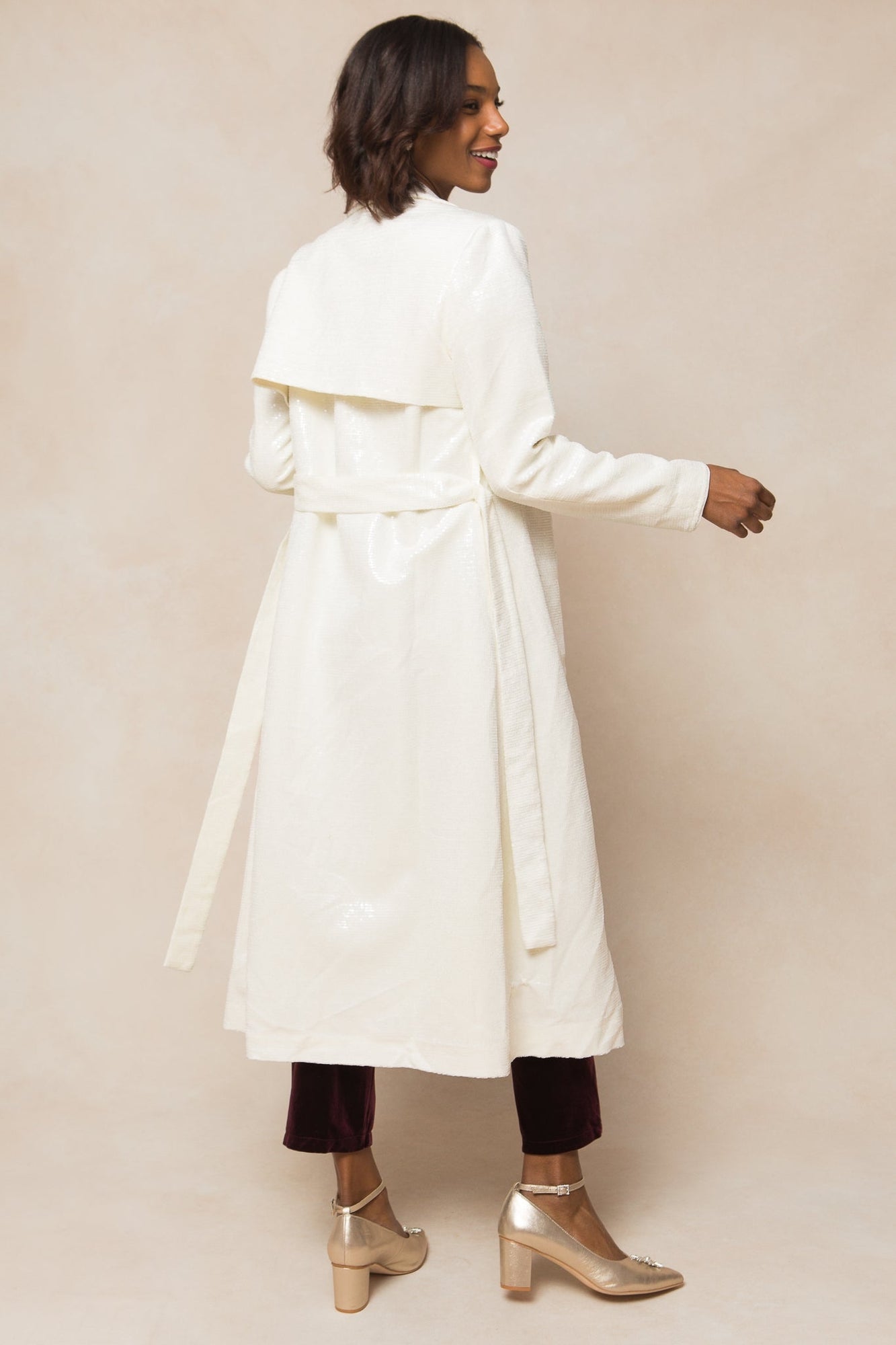 Women | Angelica Trench | White