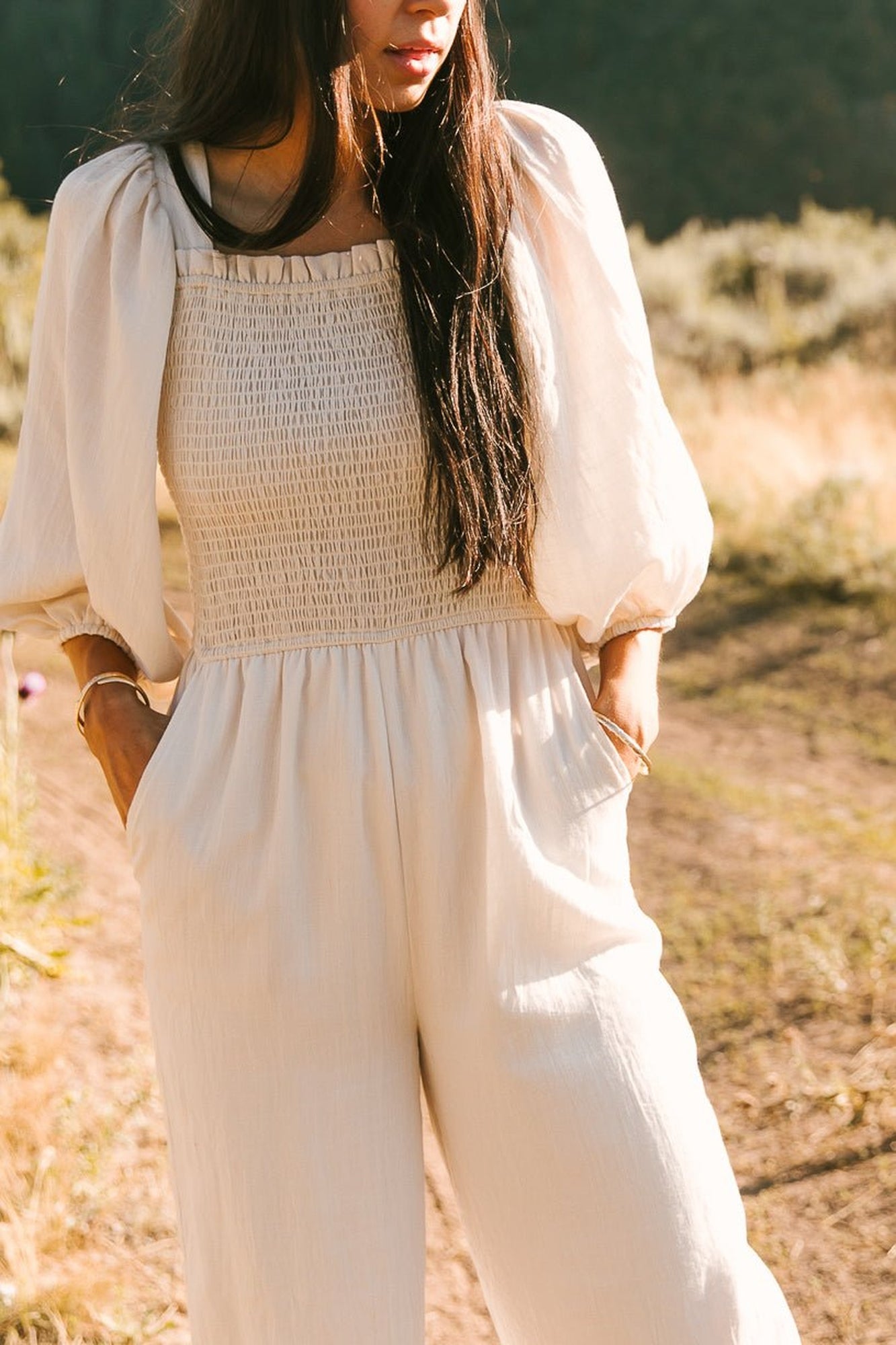 Women | Arianna Jumpsuit | Cream