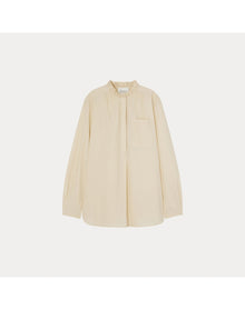 Women | Burgundy Shirt | Ecru