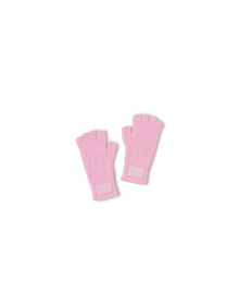 Women | Cozychic Barbie Fingerless Gloves | Barbie Pink