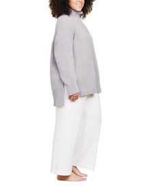 Women | Cozychic High Low Pullover | Dove Gray