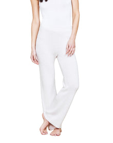 Women | Cozychic Lite Contrast Ribbed Pant | Primrose-Pearl