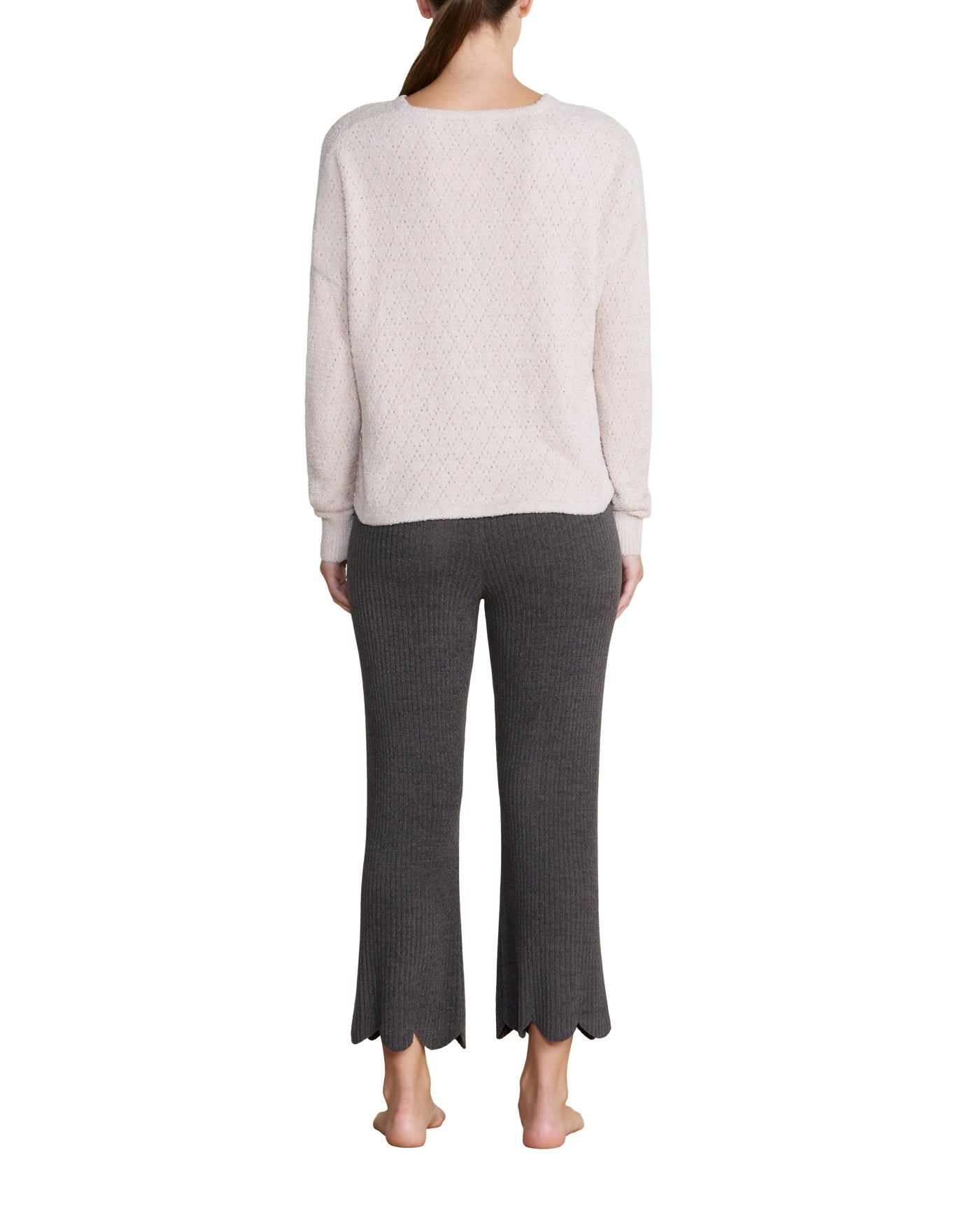 Women | Cozychic Lite Diamond Pointelle Cardigan | Chai