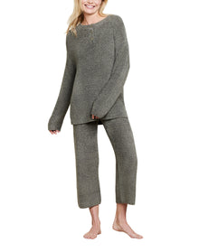 Women | Cozychic Lite Textured Pullover | Olive Branch