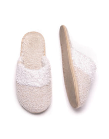 Women | Cozychic Malibu Slipper | He Stone-White