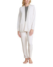 Women | MC Brushed Fleece Sweater Mix Cardigan | Sand Dune