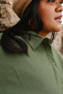 Women | Newport Blouse | Green