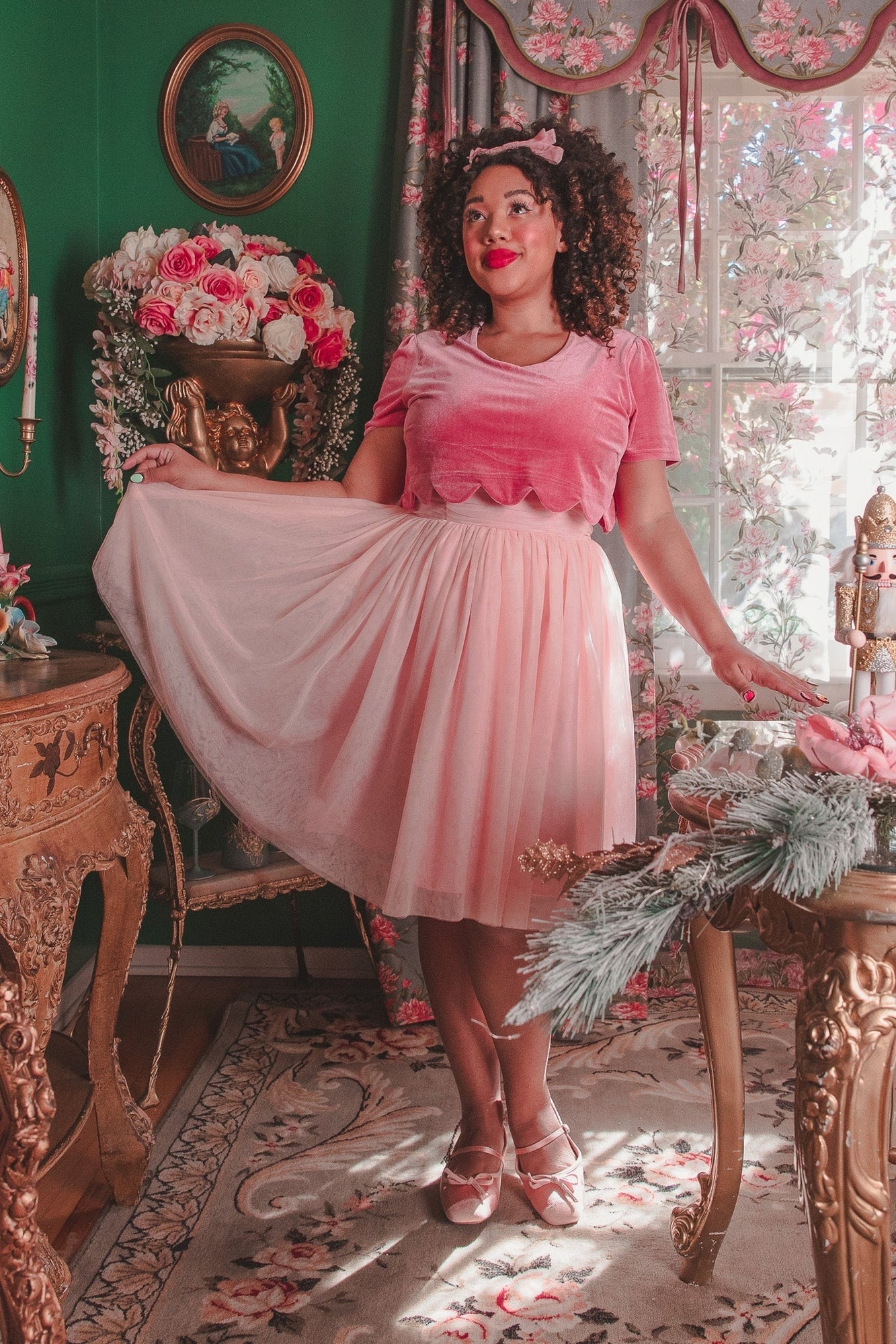 Women | Sugar Plum Dress | Pink