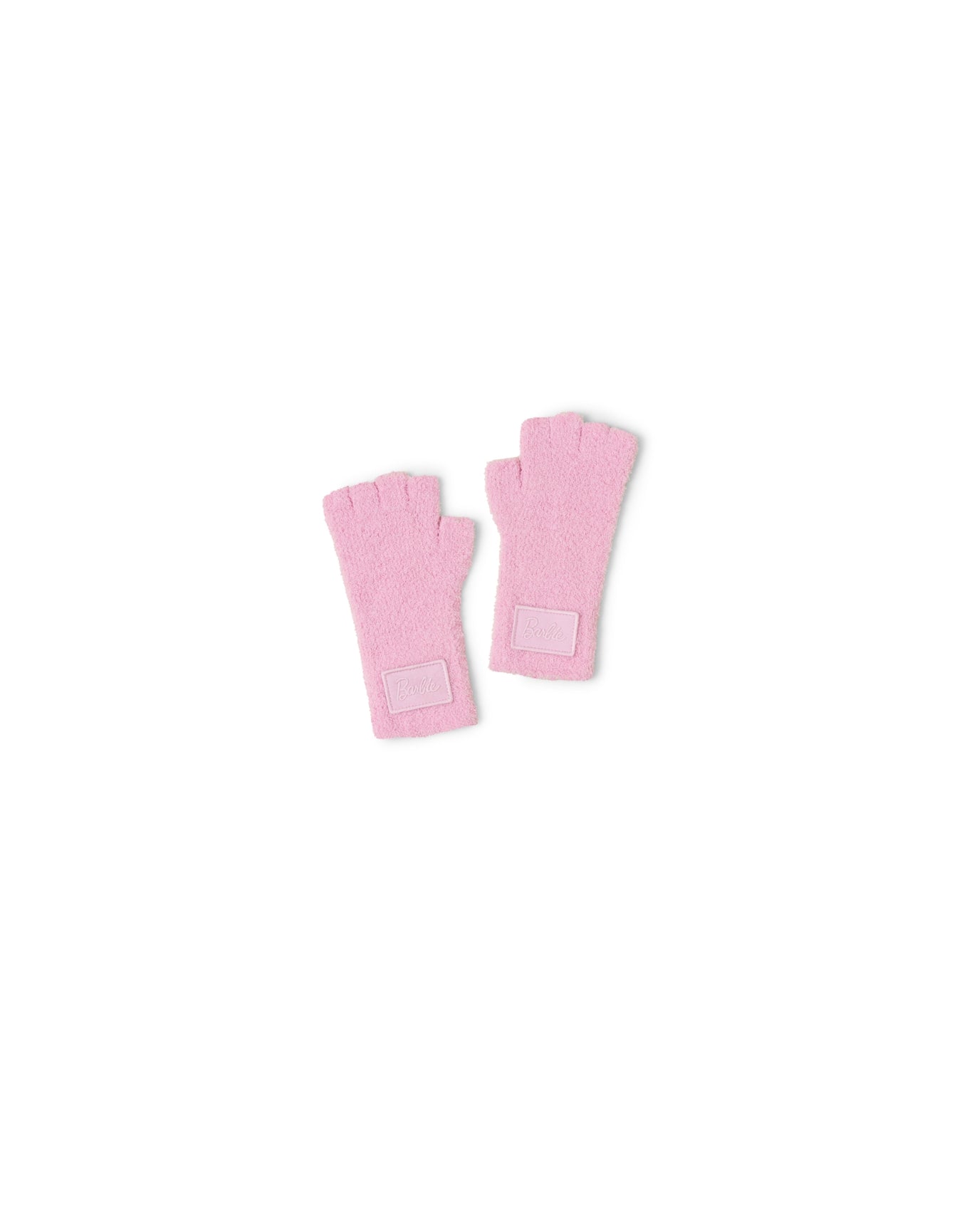 Youth | Cozychic Barbie Fingerless Gloves | Barbie Pink