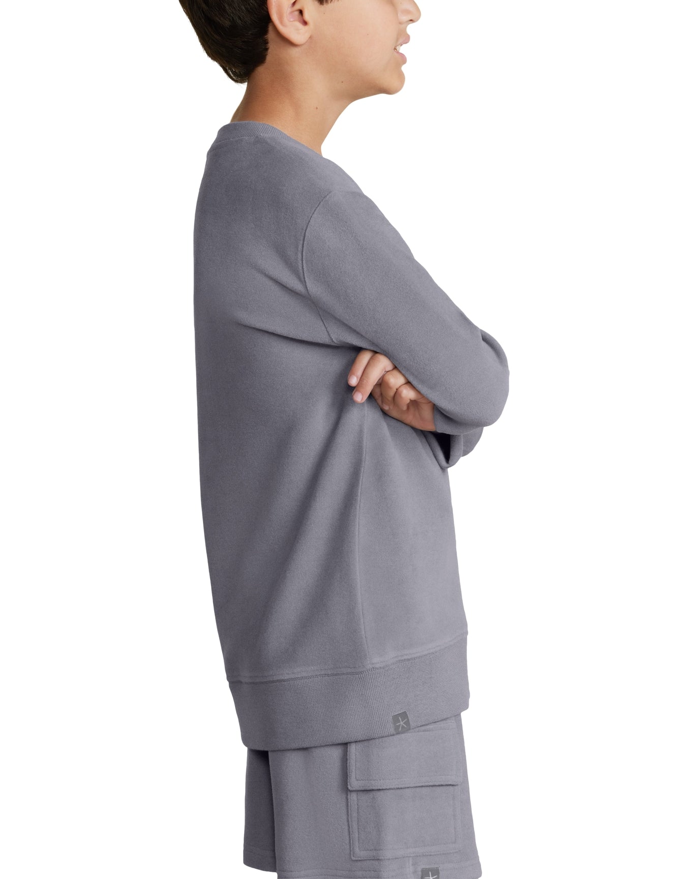 Youth | MC Brushed Fleece Pullover | Coal