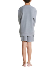 Youth | MC Brushed Fleece Pullover | Moonbeam