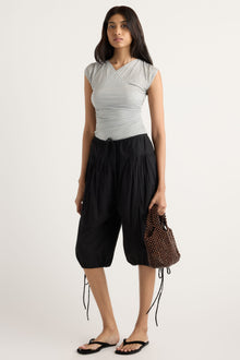 Arya | Aayat Wide-Leg Balloon Short in Size Small