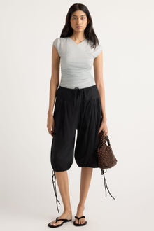 Arya | Aayat Wide-Leg Balloon Short in Size Small