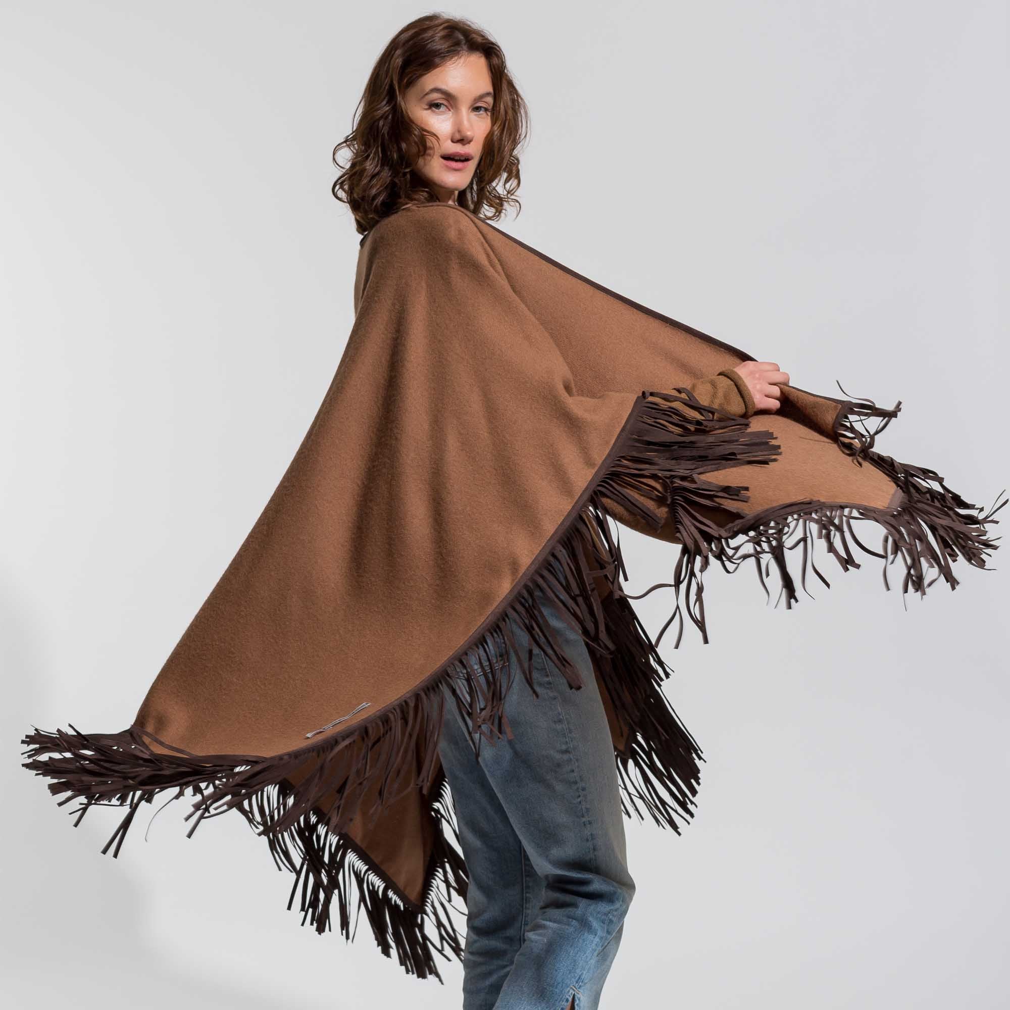 Unisex | Santa Fe Cape | Light Grey