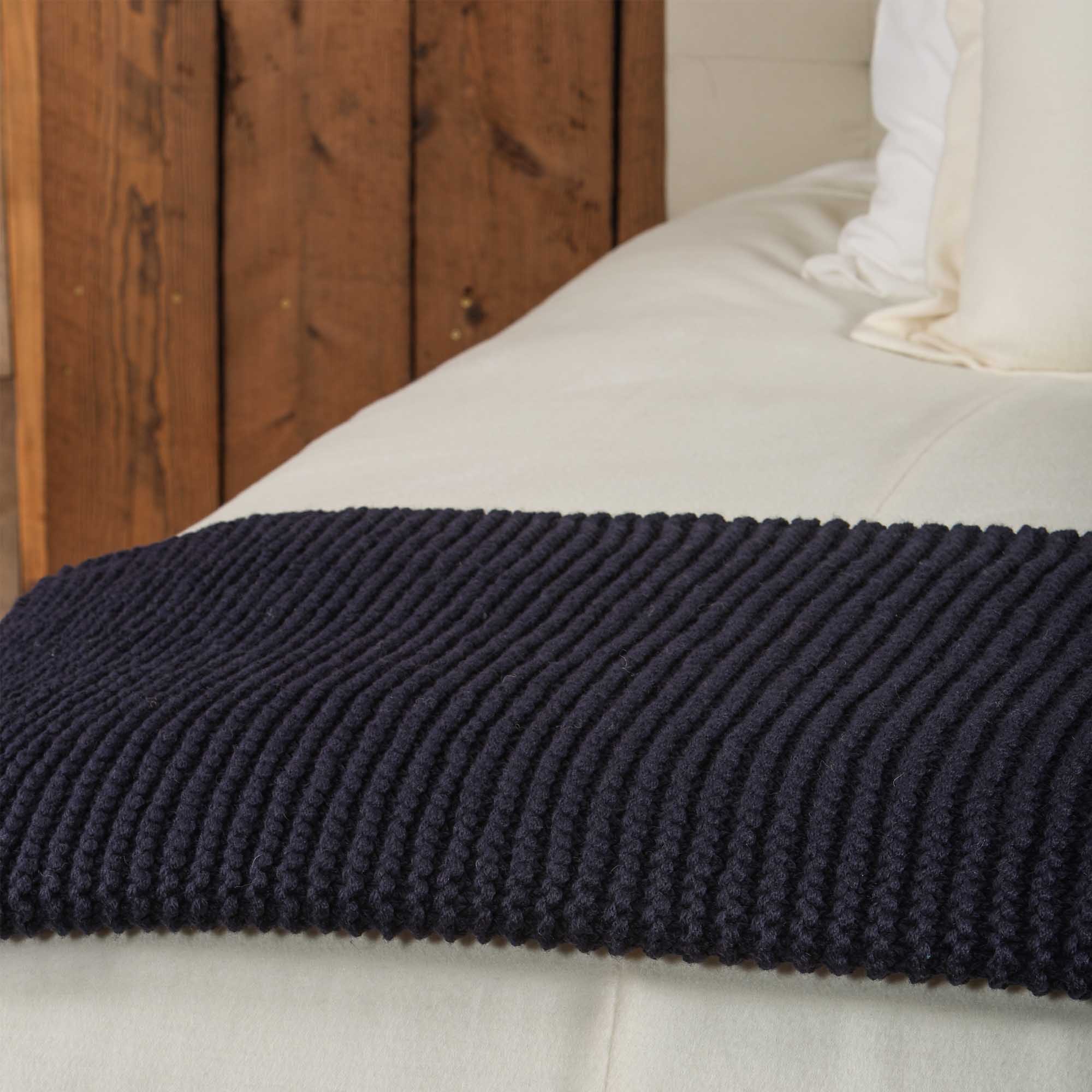 Morgan Throw | Navy
