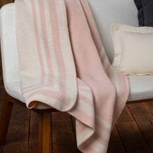 Montauk Throw | Pink Powder/Ivory
