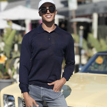 Men | Knit Polo | Navy