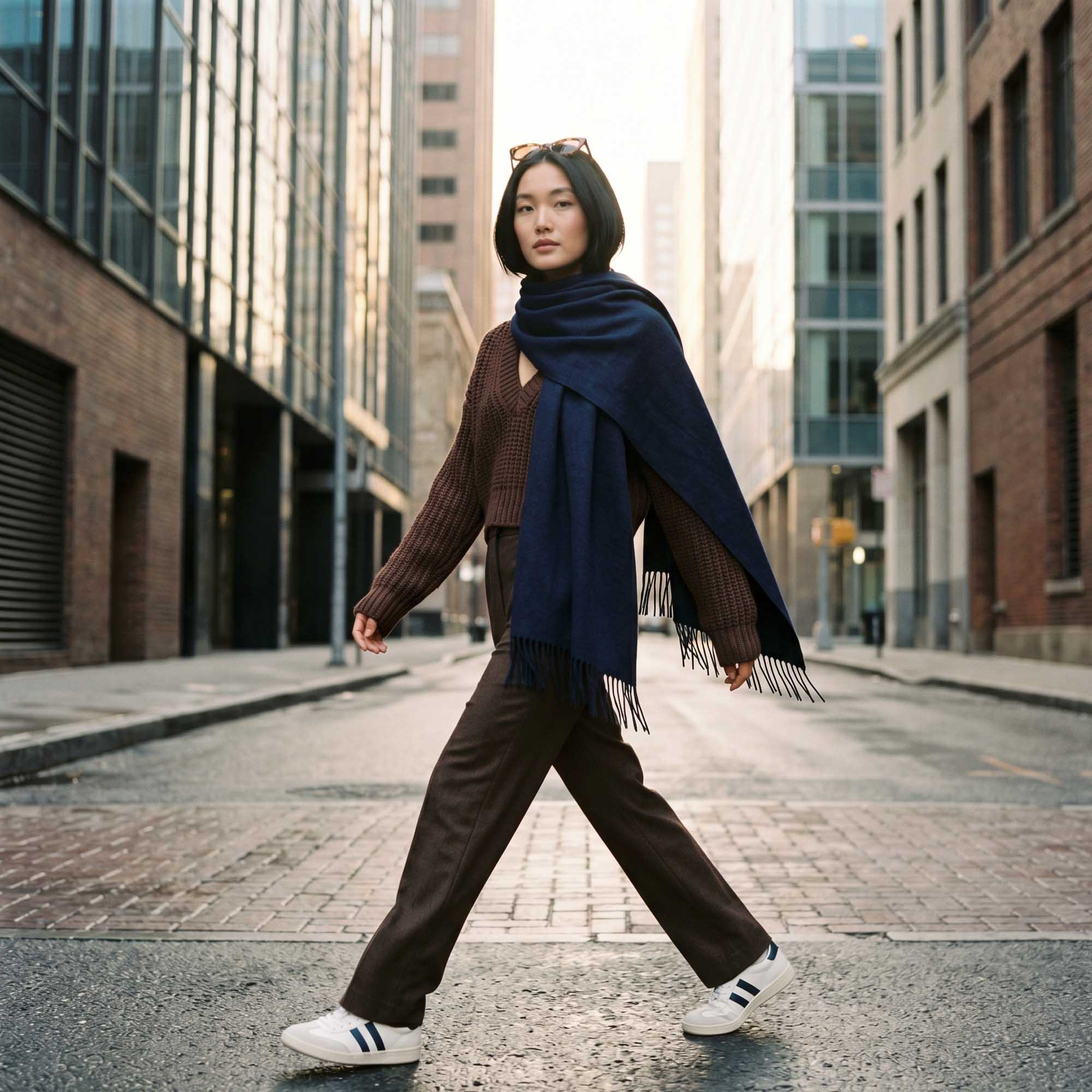 Unisex | Maxi Wrap | Solid Navy