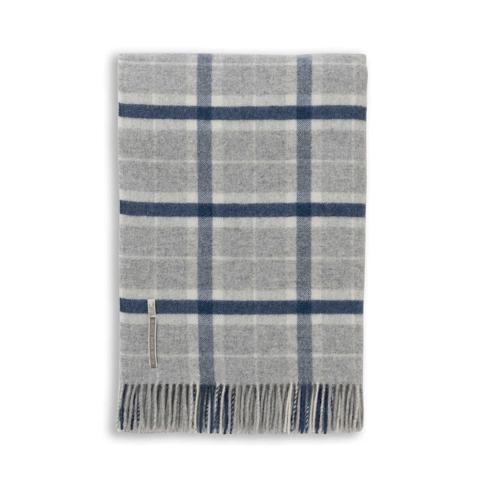 Wellington Throw | Carbon / English Manor