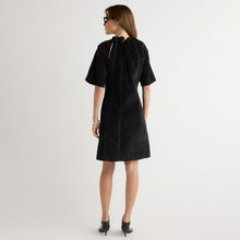 Renee | Aika Back-Tie Corduroy Mini Dress in Size Extra Small