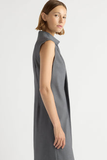 Mali | Amara Gathered-Neck Drape Dress in Size Small