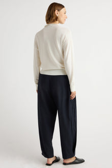 Mali | Anaya Side-Pleat Pant in Size Small