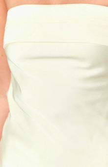 Annie Strapless Mini Dress | Cream