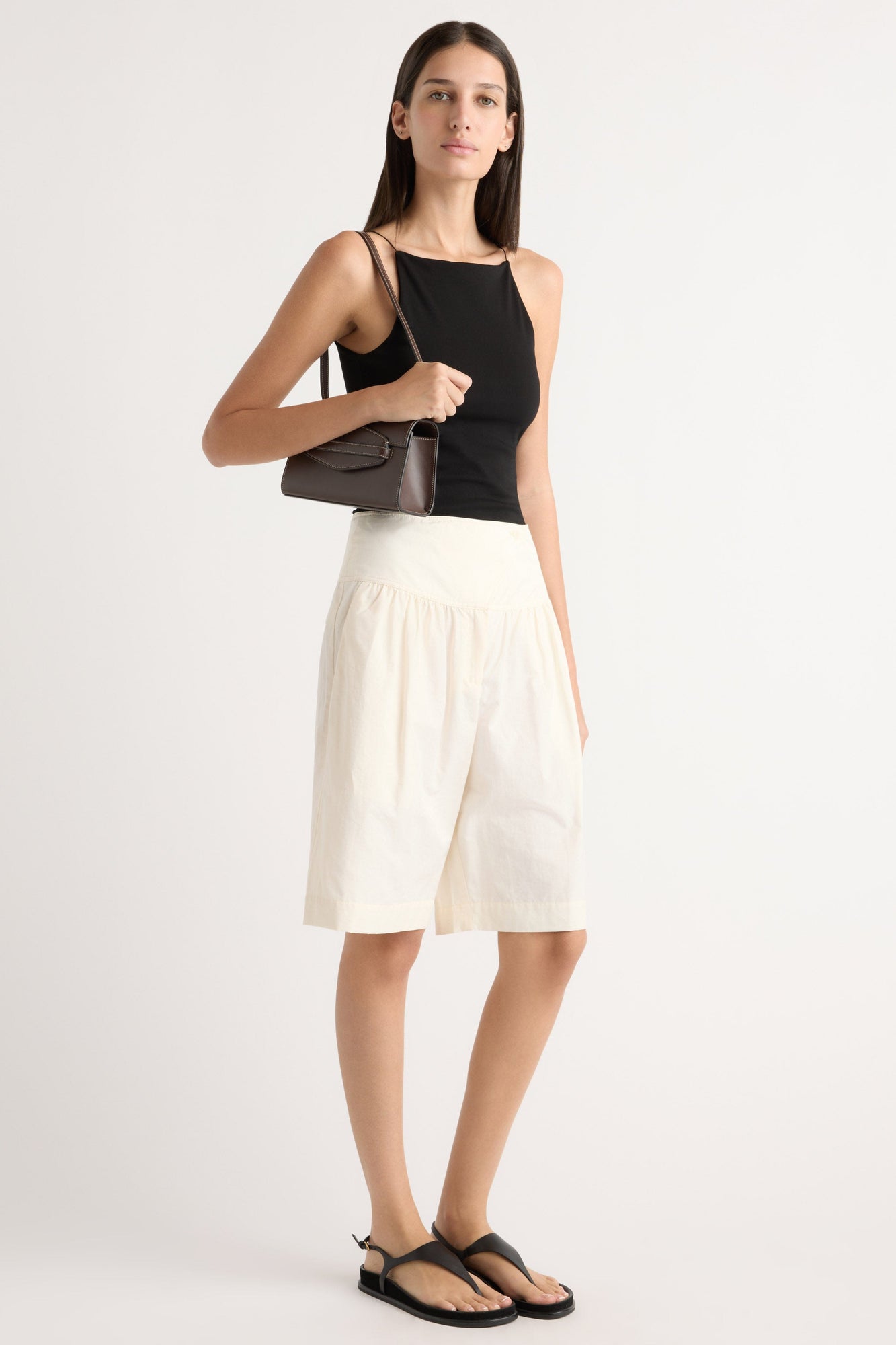 Karolina | Arlo Cotton Bermuda Short in Size Extra Small